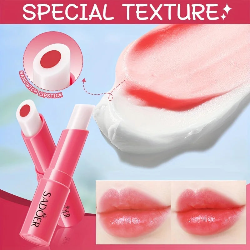 Strawberry Color-Changing Moisturizing Lip Balm 2.5g