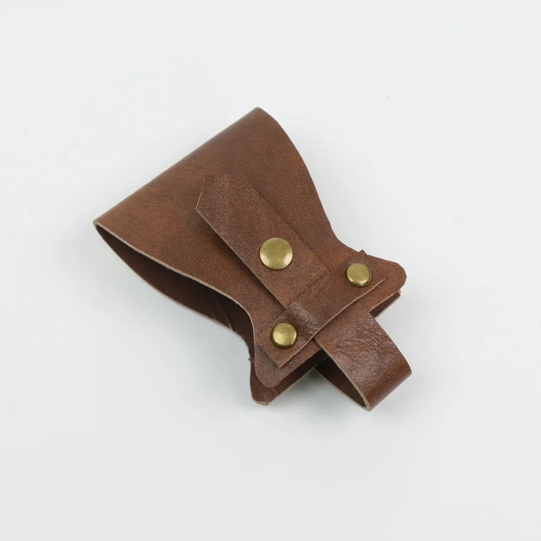 Medieval Viking Dress Up PU Leather Simple Retro Hiking Cup Holder