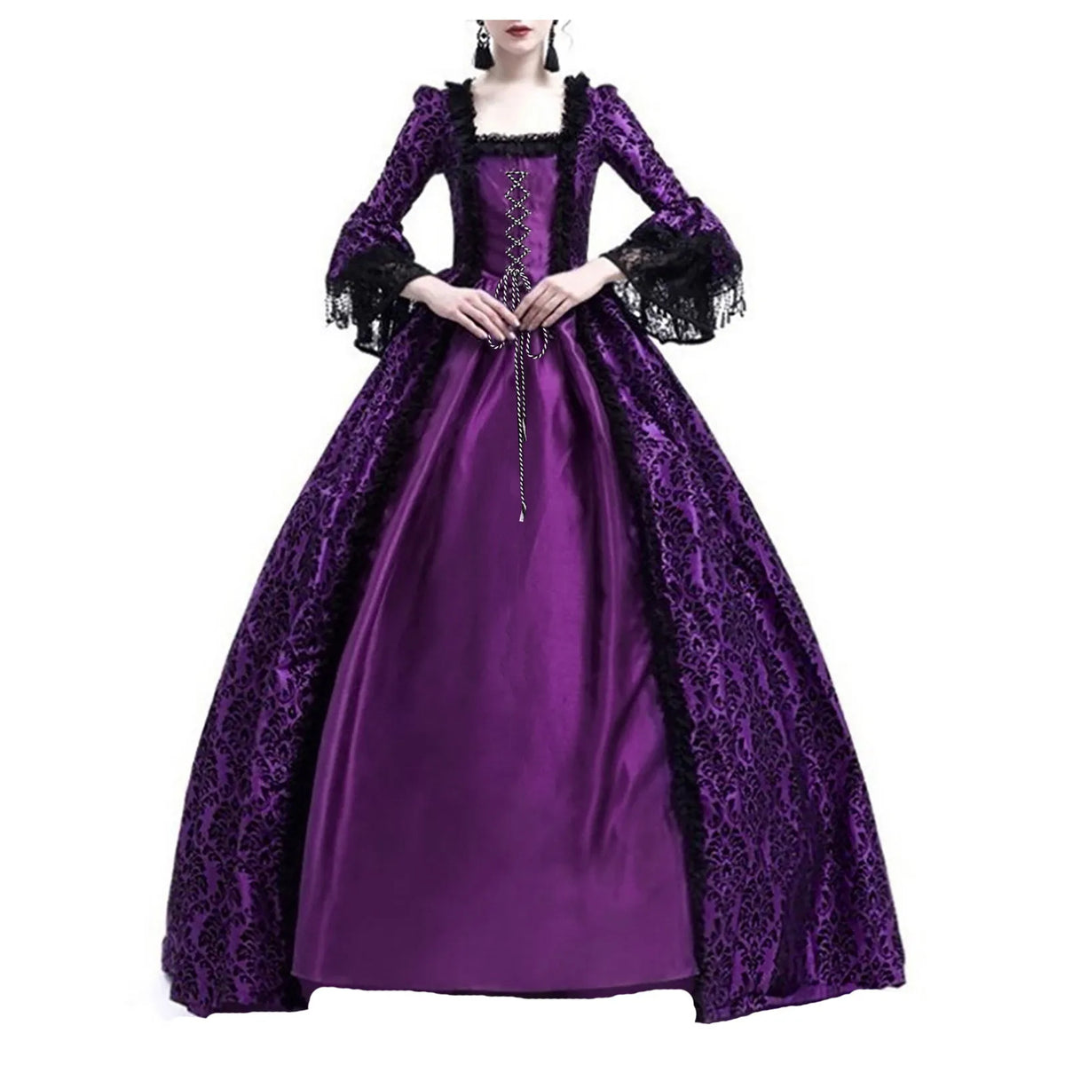 Halloween Costume Adult Women Medieval Cosplay Costumes Vintage