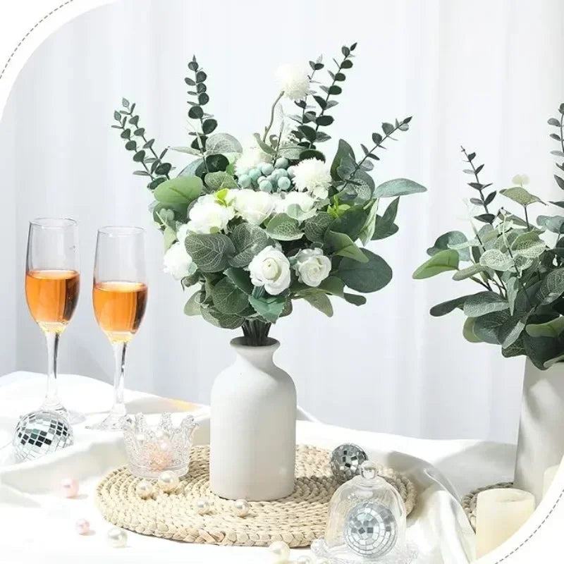 Artificial Eucalyptus Leaf Picks 3 Styles – Wedding & Home Décor