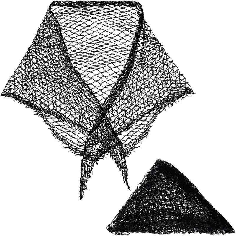 Women's Triangular Mesh Sleep Hair Net | Breathable & Elastic