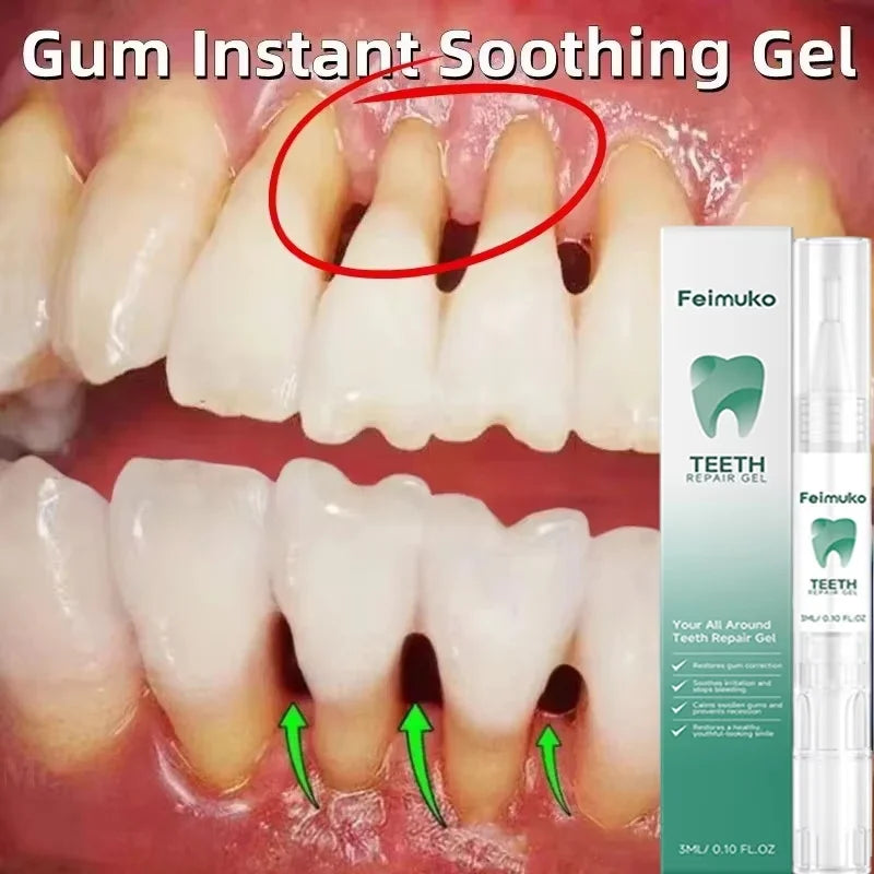 Gum Repair Gel – Plant Extract Toothpaste for Whiter Teeth