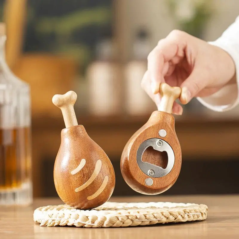 Creative Decoration Chicken Leg Bottle Opener Beer Screwdriver