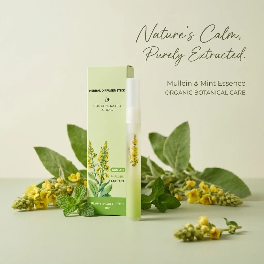 Herbal Diffuser Pen | Plant Extract Aromatherapy Inhaler Stick