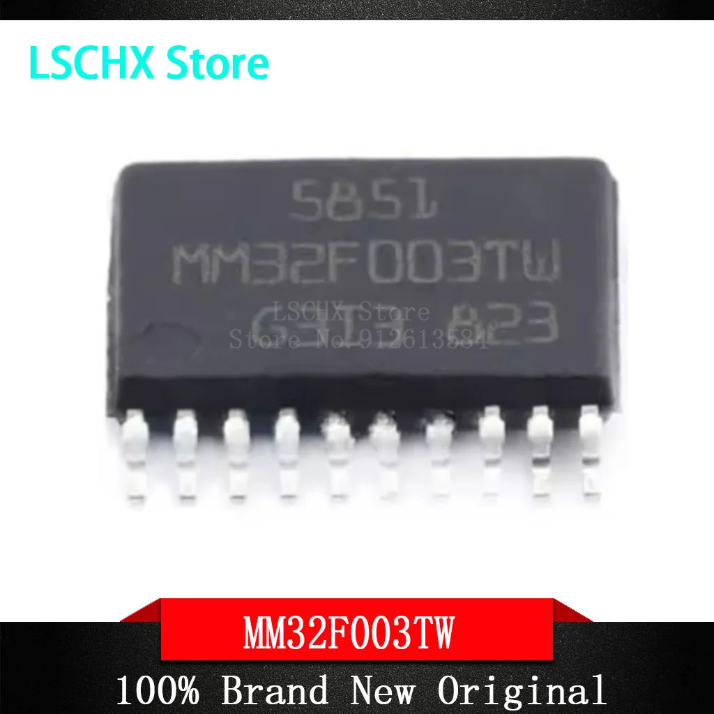 5-Pack MindMotion MM32 Microcontrollers – Mixed MCU Model Set