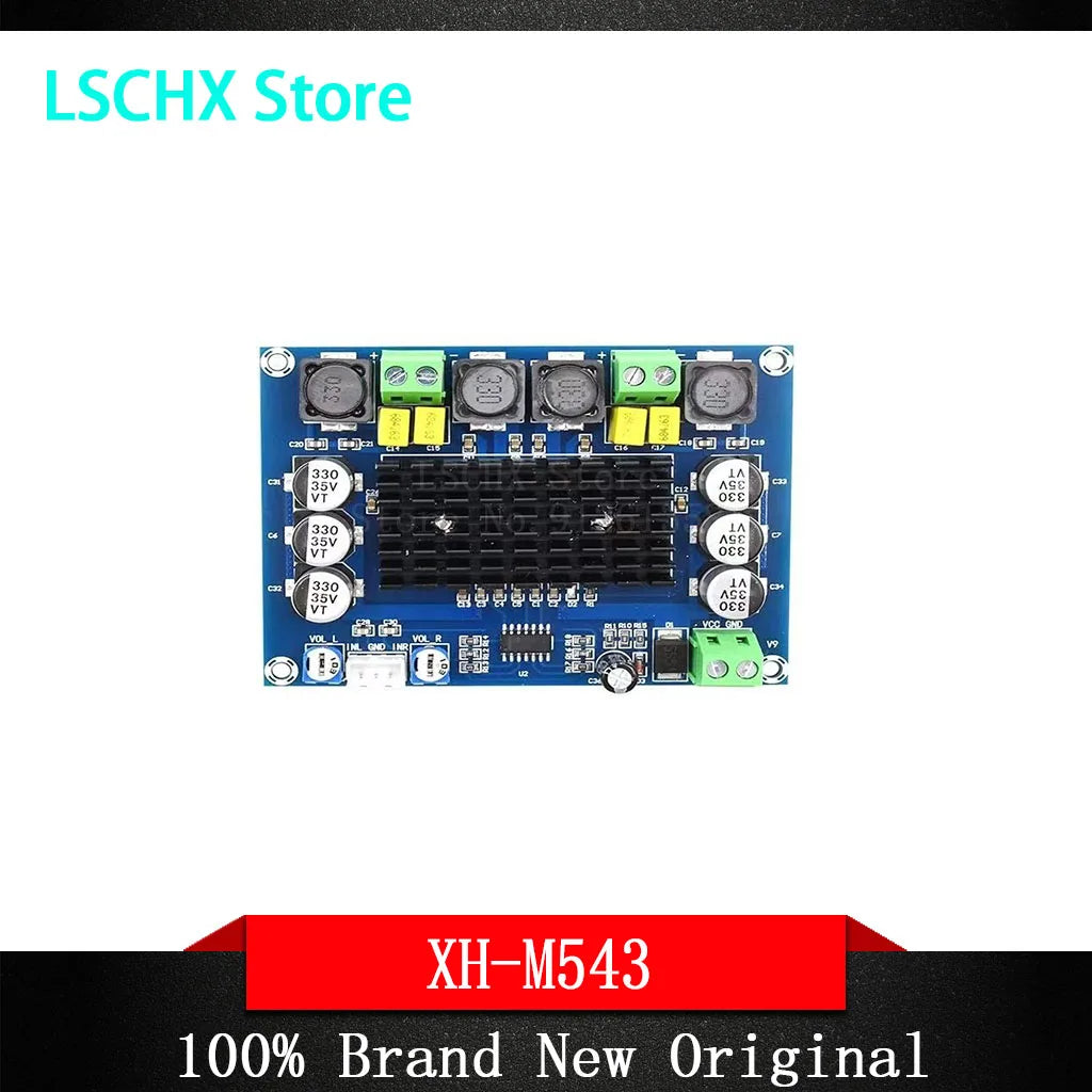 XH-M543 TPA3116D2 2×120W Dual Channel Stereo Amplifier Board