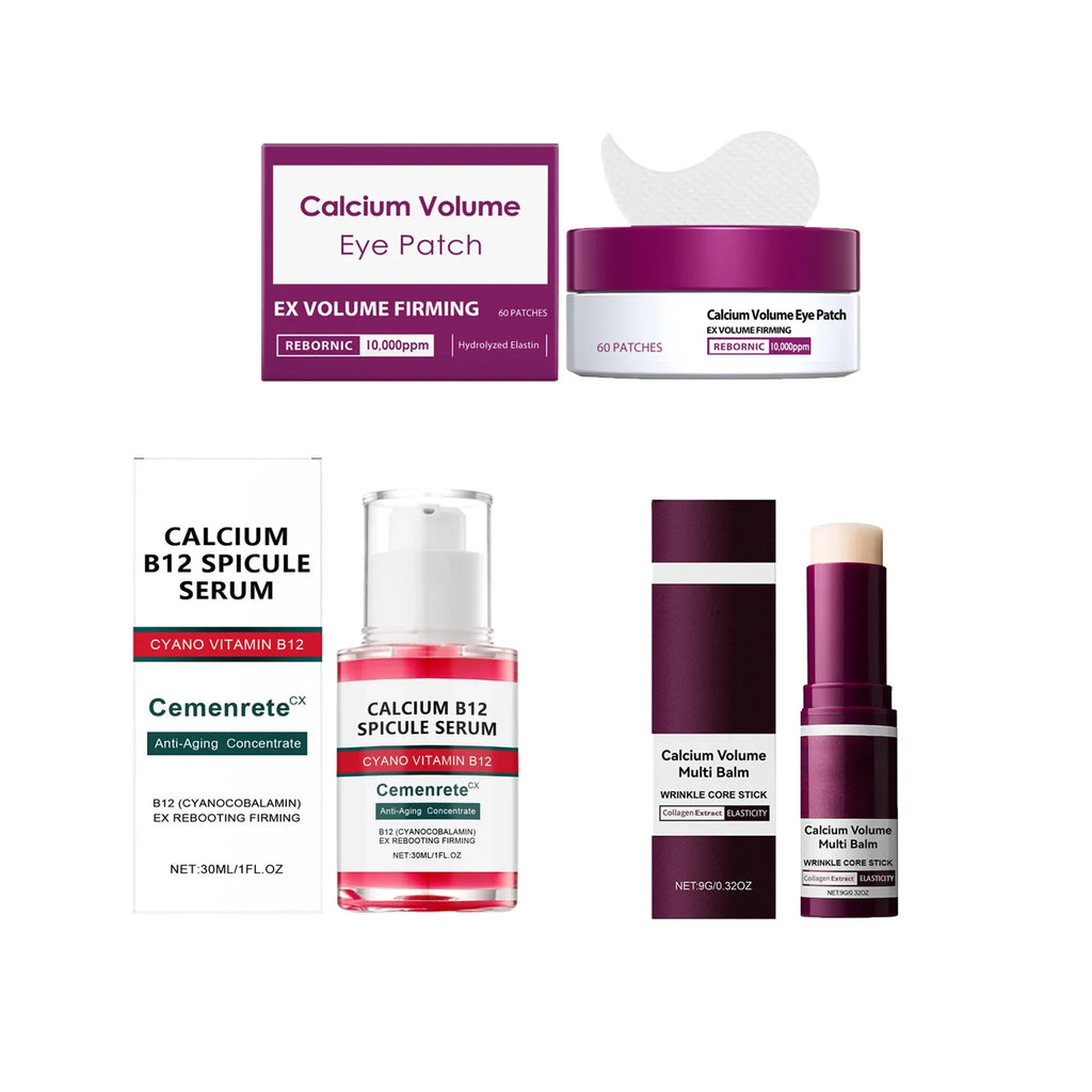 Hoygi Calcium Anti-Aging Set – Serum, Eye Patches & Balm