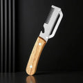 2-Piece Stainless Steel Vegetable Peeler Set | Oak Handle