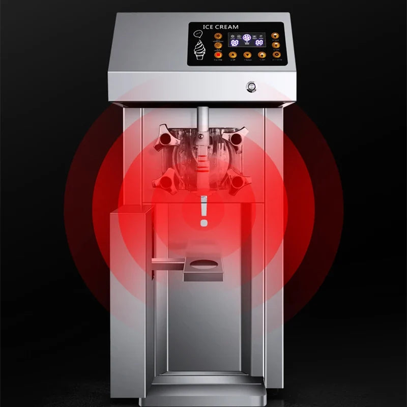 ZM-A122 Commercial Ice Cream Machine – 8.5L Single Head 1250W