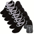 Women's Non-Slip Yoga Socks with Silicone Grips | 1-6 Pairs