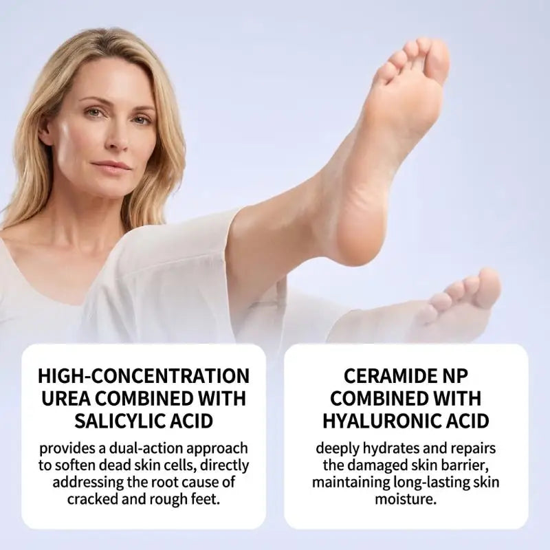 OceAura Intensive Moisturizing Foot Cream | Urea & Ceramide