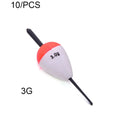 10-Pack Foam Fishing Floats – Big Belly Long Casting Bobbers