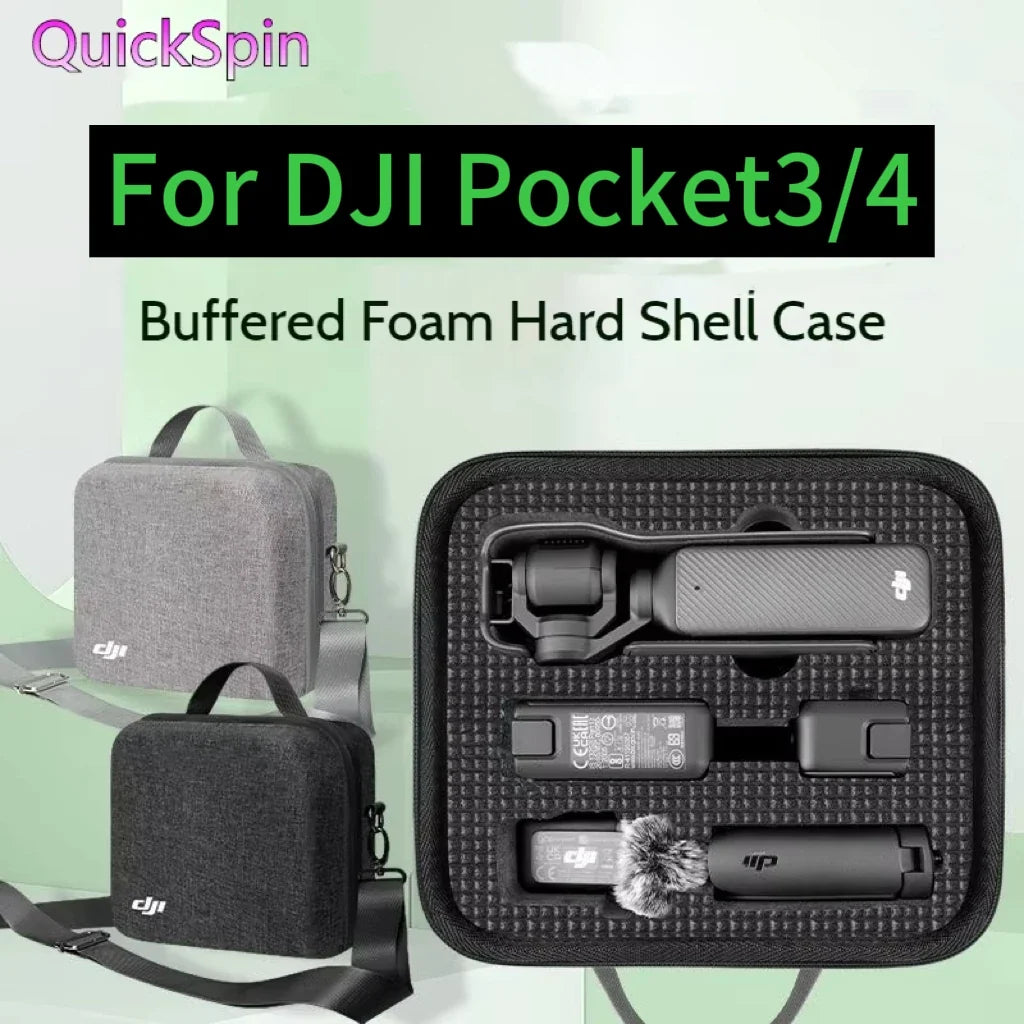 DJI OSMO Pocket 3 & 4 Hard Case Portable Storage Bag