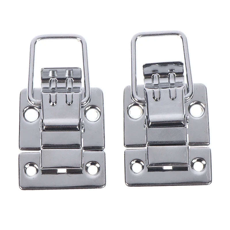 2Pcs Stainless Steel Chrome Toggle Latch – Box & Case Clasp