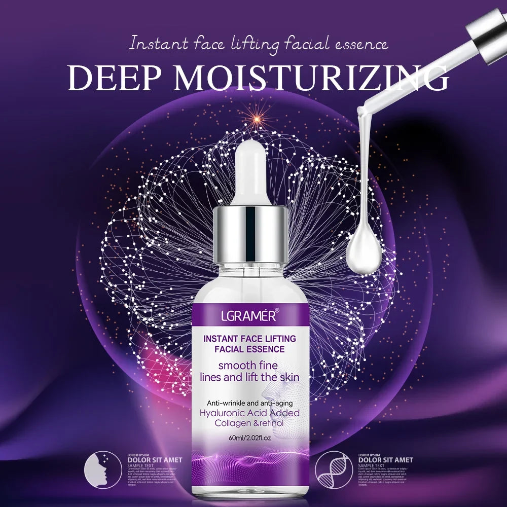 REAROYA Retinol Face Serum – Anti-Aging, Pore & Brightening 60ml