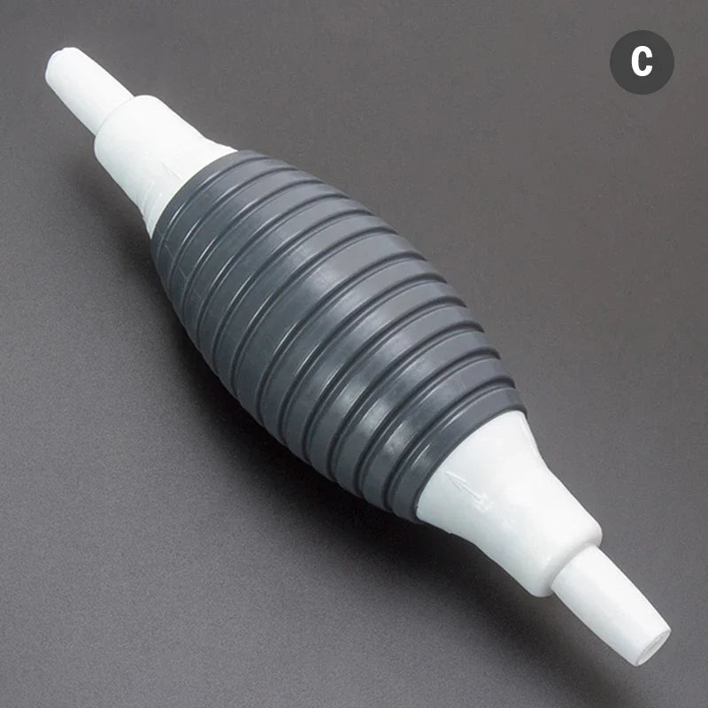 Manual Hand Siphon Pump – Fuel, Oil & Water Transfer Kit