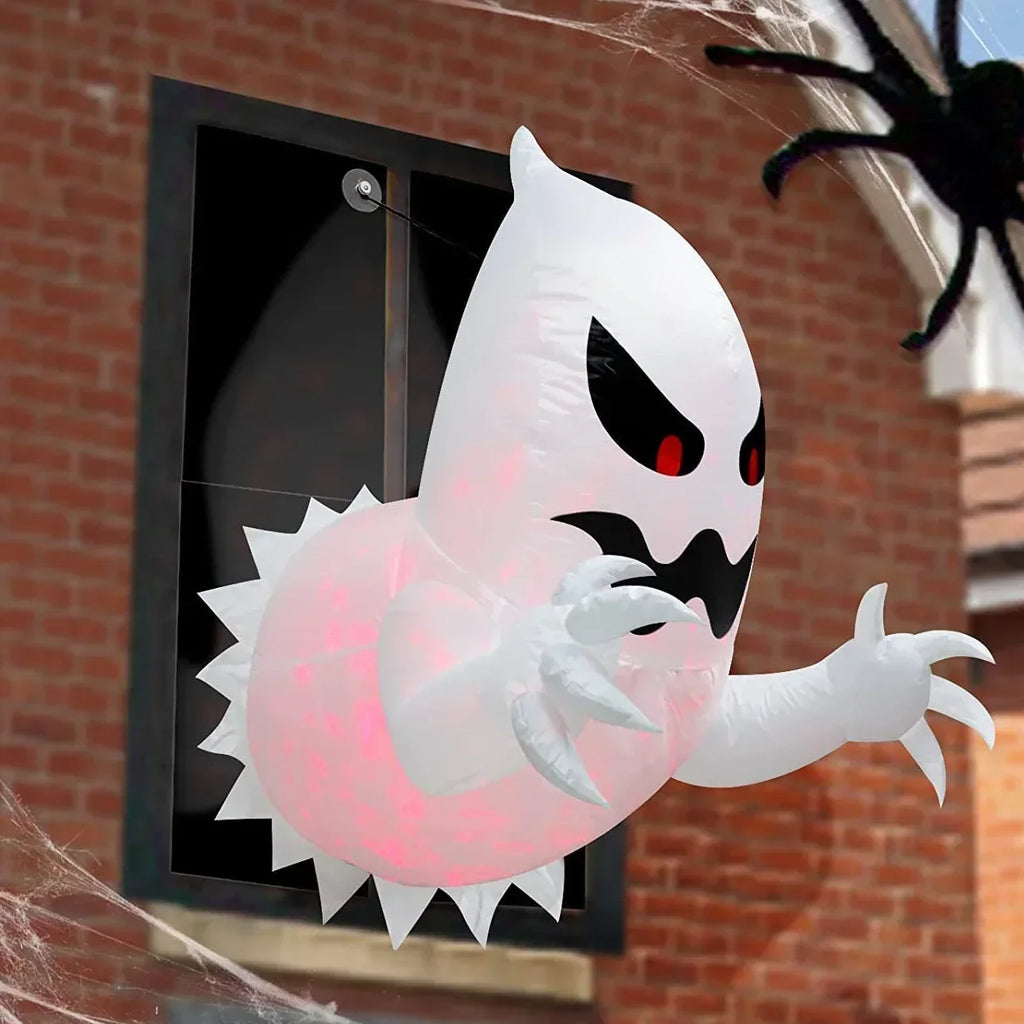 Inflatable Halloween Ghost Decoration | LED Eyes | 1M Airblown