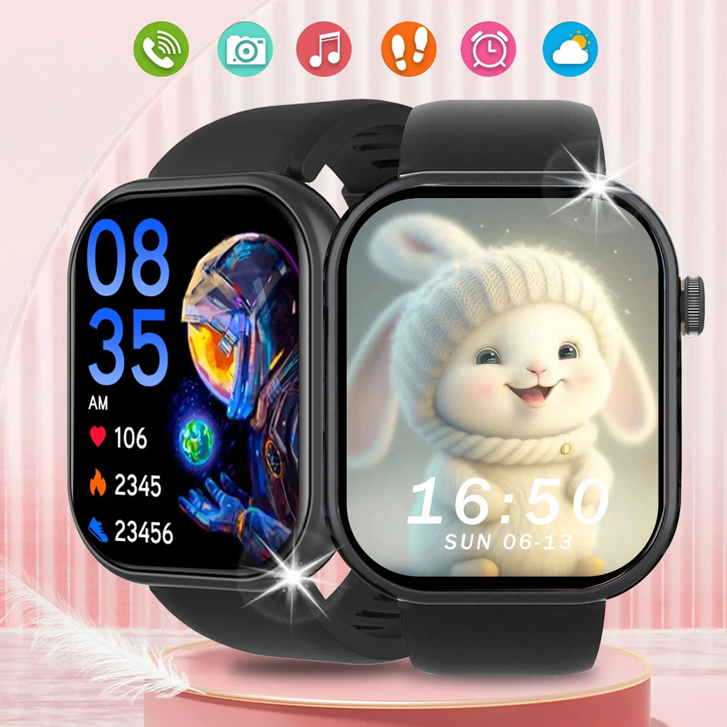 LOMAXFR Smartwatch – Wireless Calling, Multi-Sport, iPhone & Android