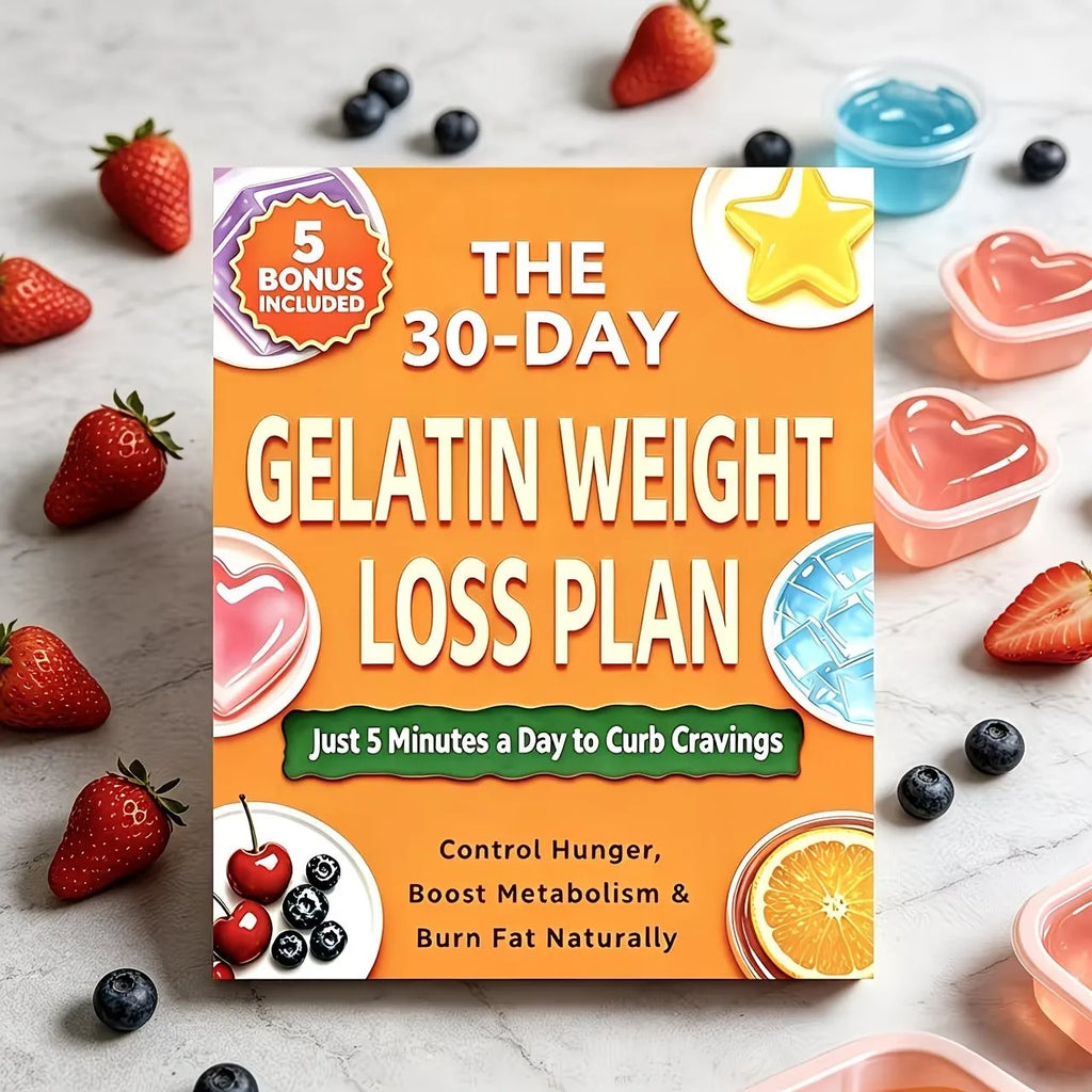 30-Day Gelatin Weight Management Plan Book Easy Daily Body-contouring