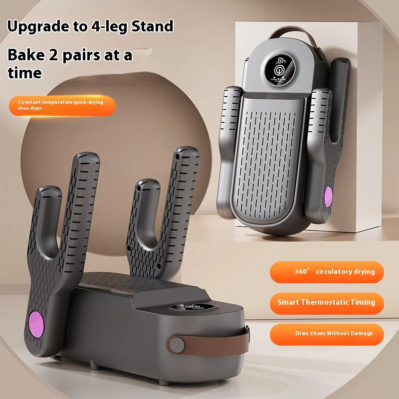 HOMEFISH Automatic Shoe Dryer & Deodorizer | Timer Drying Device