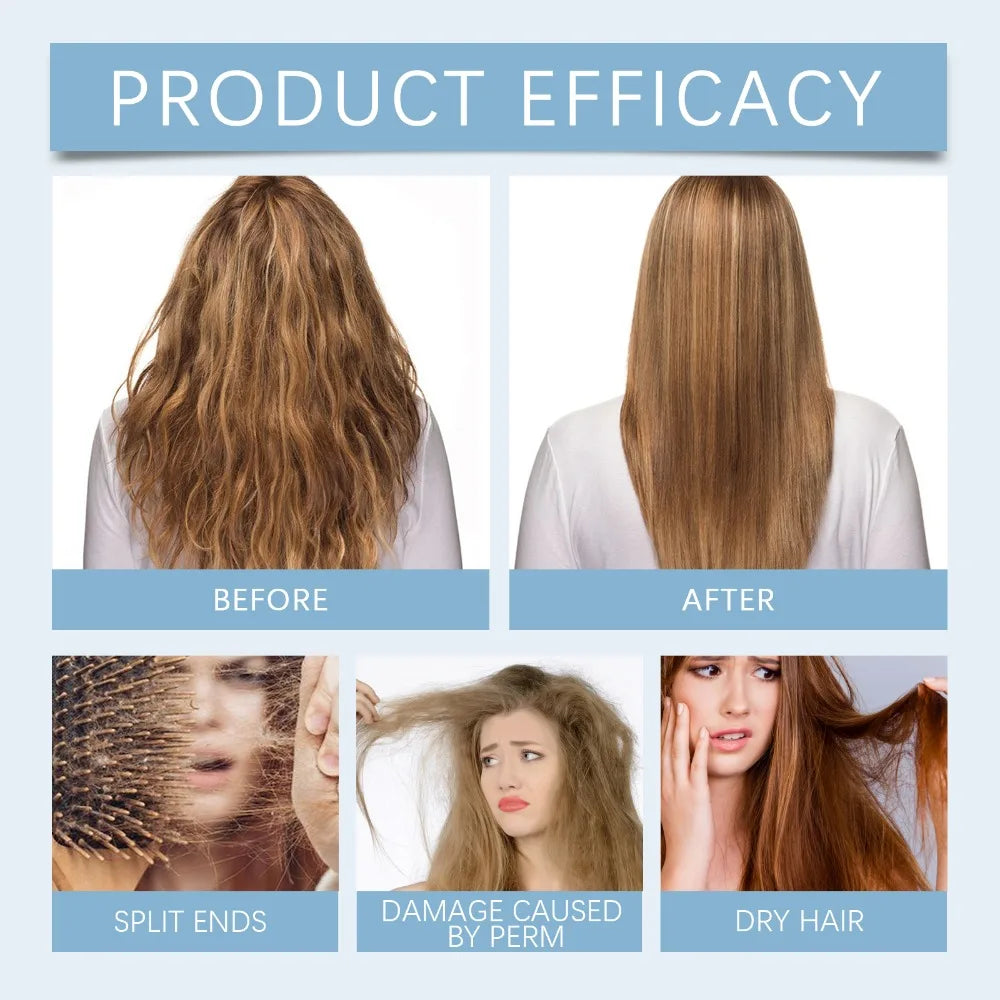 Eelhoe Leave-In Conditioner – Keratin & Shea Butter Anti-Frizz