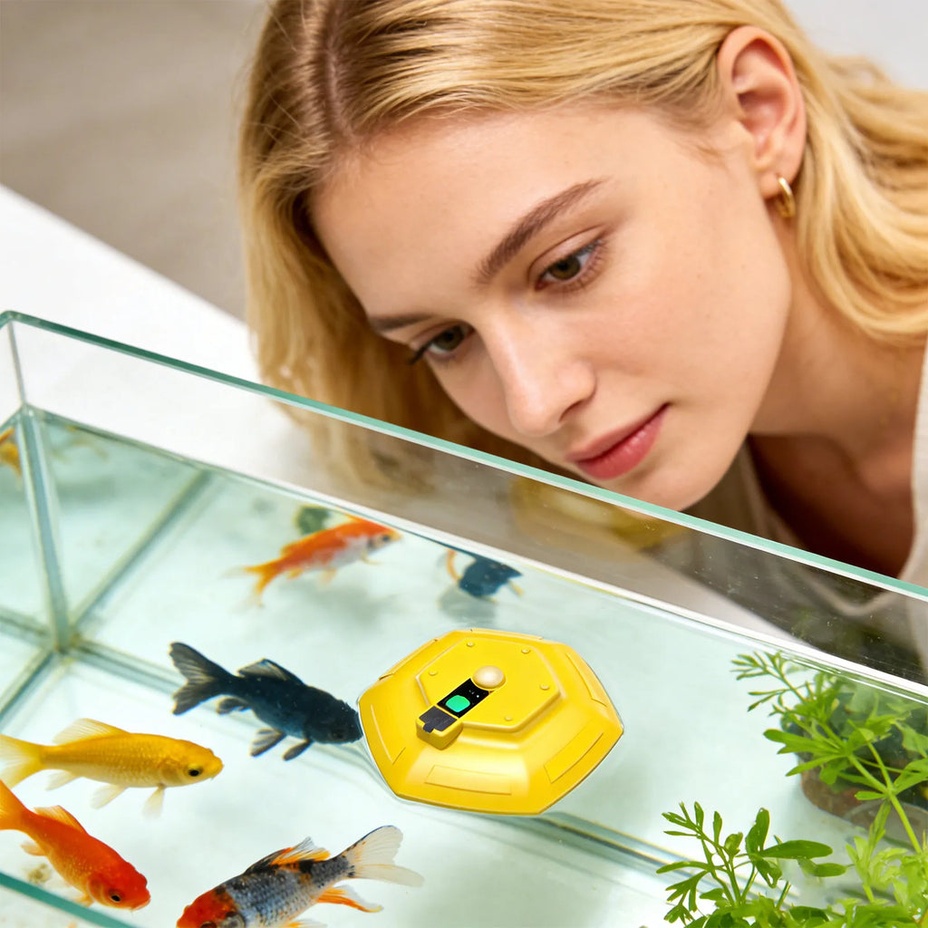 Waterproof Floating Fish Aerator – Rechargeable Quiet Oxygen Pump