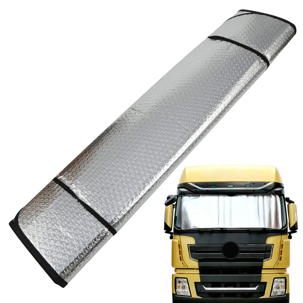 Truck Windshield Sun Shade Foldable UV Block Cover 220x80cm