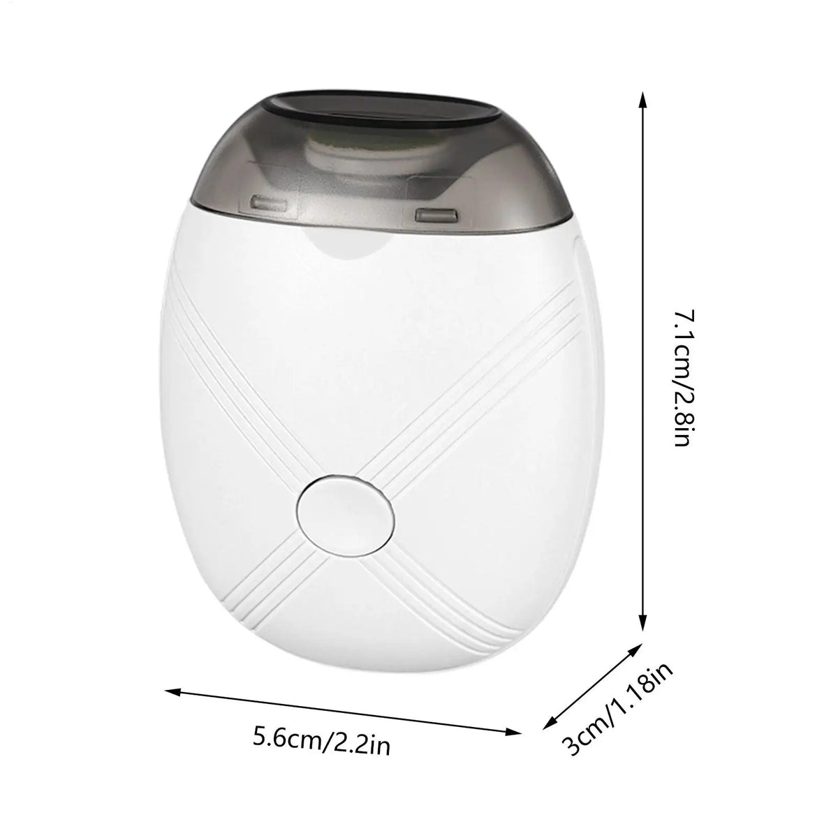 Electric Nail File 3-Speed Rechargeable Nail Polisher & Trimmer