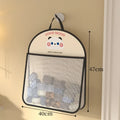 Large Capacity Cartoon Wall Mounted Sundry Mesh Bag Portable Toy