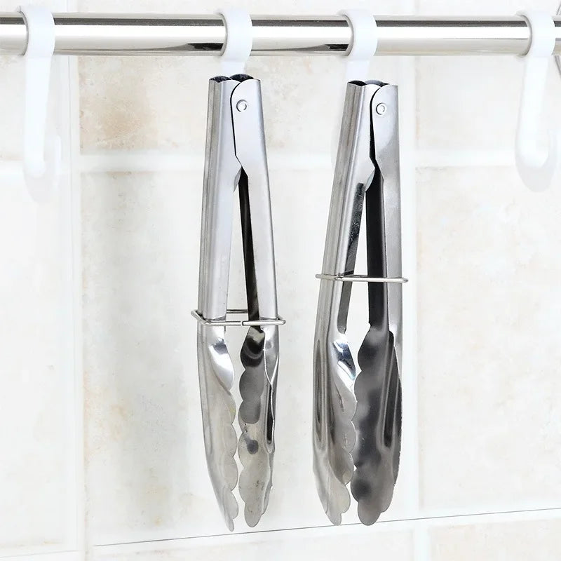 Stainless Steel Food Tongs – BBQ, Cooking & Serving Utensil