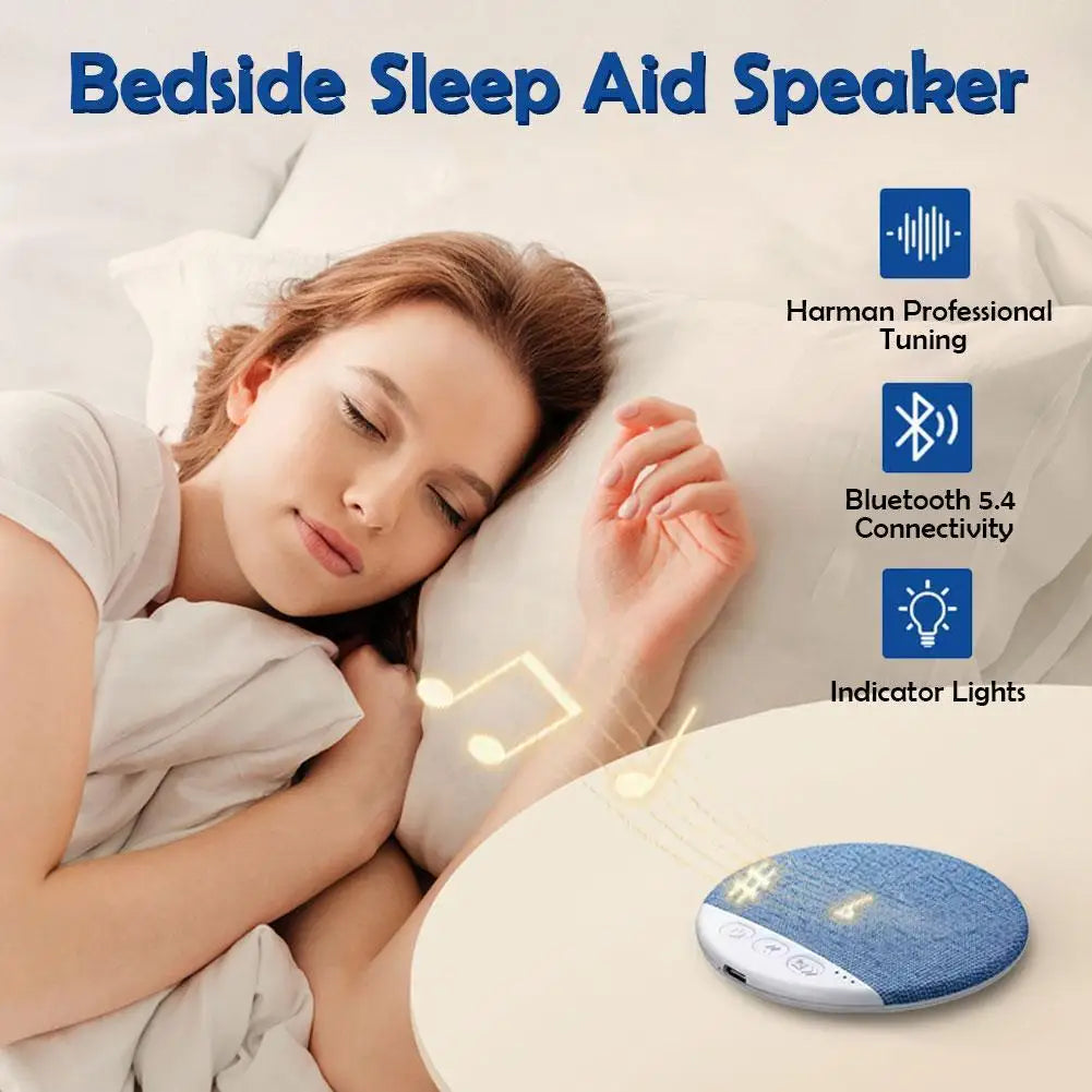 Bluetooth Pillow Speaker – White Noise & Sleep Timers