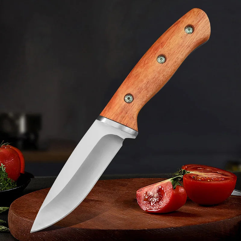 InLeung Hand Forged Boning Knife – 9.5" Stainless Steel Chef Blade