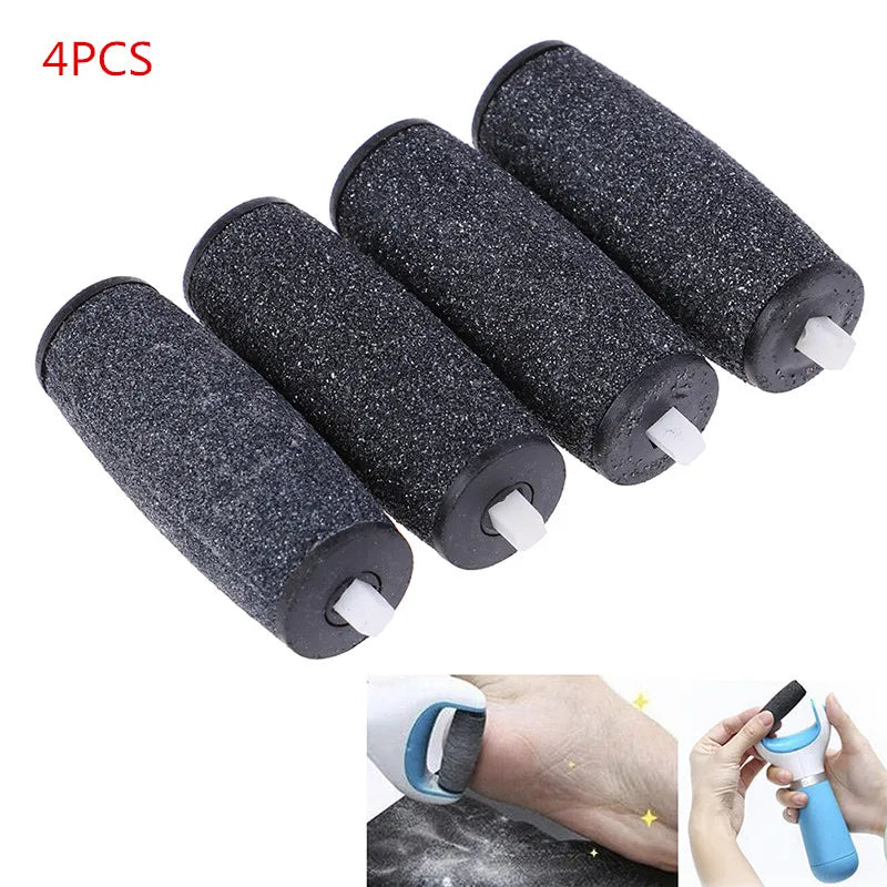 4-Pack Pedicure Roller Refills – Hard Skin Remover Replacement Heads