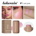 Lakerain 3in1 Cheek Lip Tinted Moistured Blush Stick Waterproof Easy