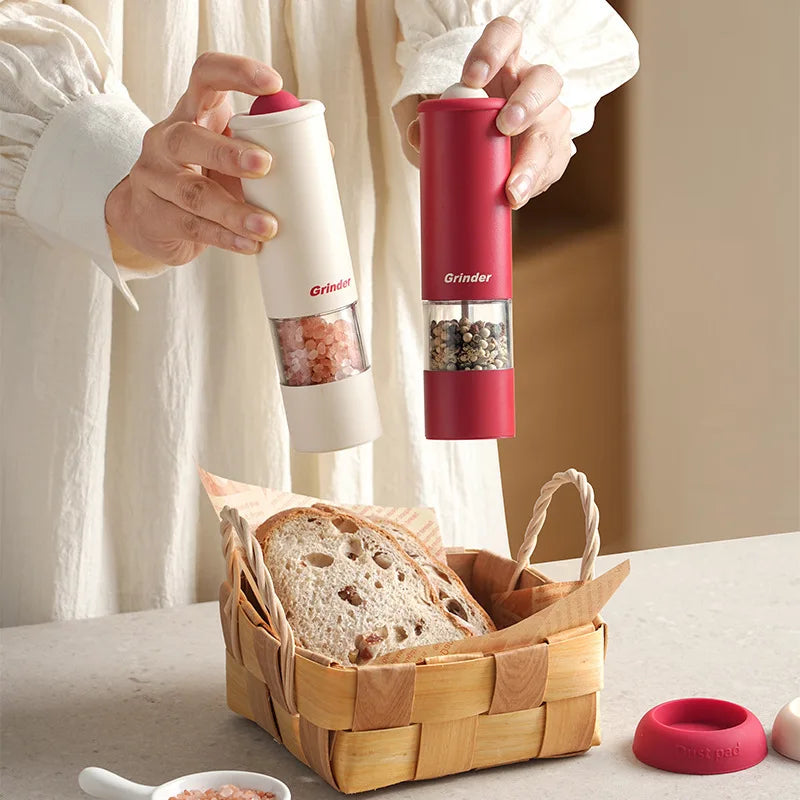 Electric Salt & Pepper Grinder – Adjustable Thickness Mill