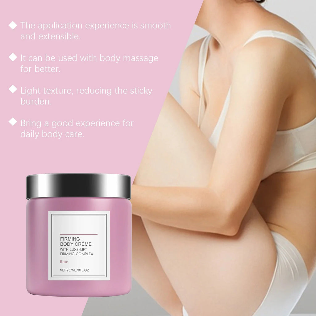 237ml Firming Hydrating Body Cream – Non-Greasy Floral Scent