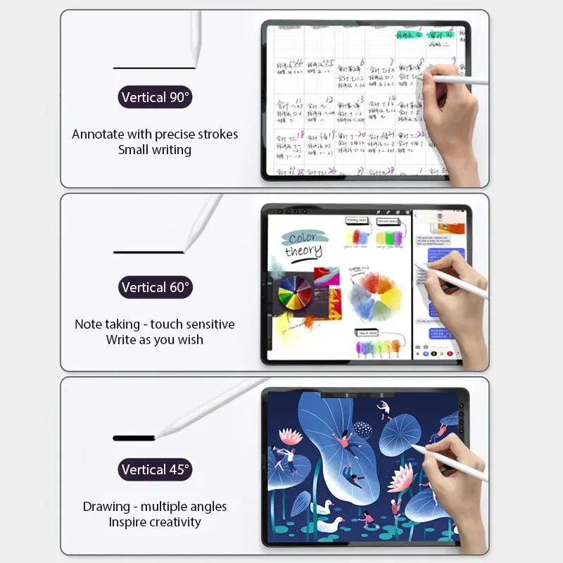 iPad Stylus Pen – LED Indicator, Palm Rejection, Magnetic