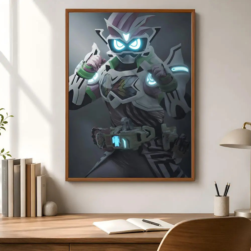 Tokusatsu Ex-Aid HD Self-Adhesive Waterproof Wall Poster