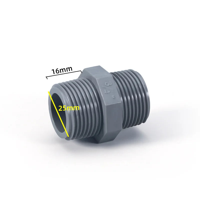 Garden Hose Inline Shut-Off Valve Quick Connector Fitting