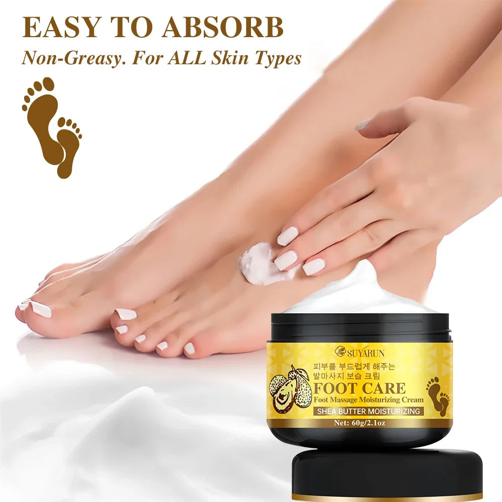 SUYARUN Oat & Witch Hazel Foot Cream – Dry & Cracked Heel Care