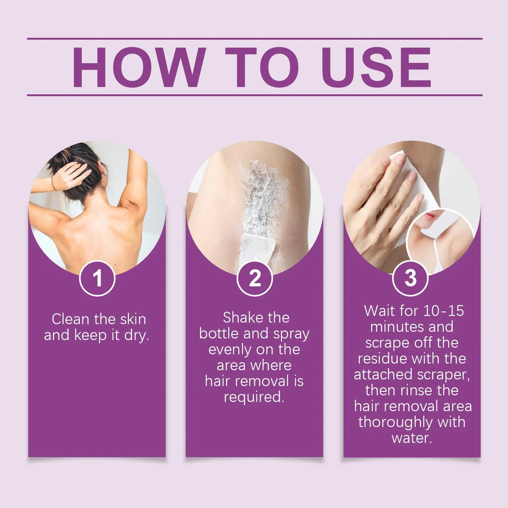 Jaysuing Painless Hair Removal Cream & Spray – Bee Venom 100ml