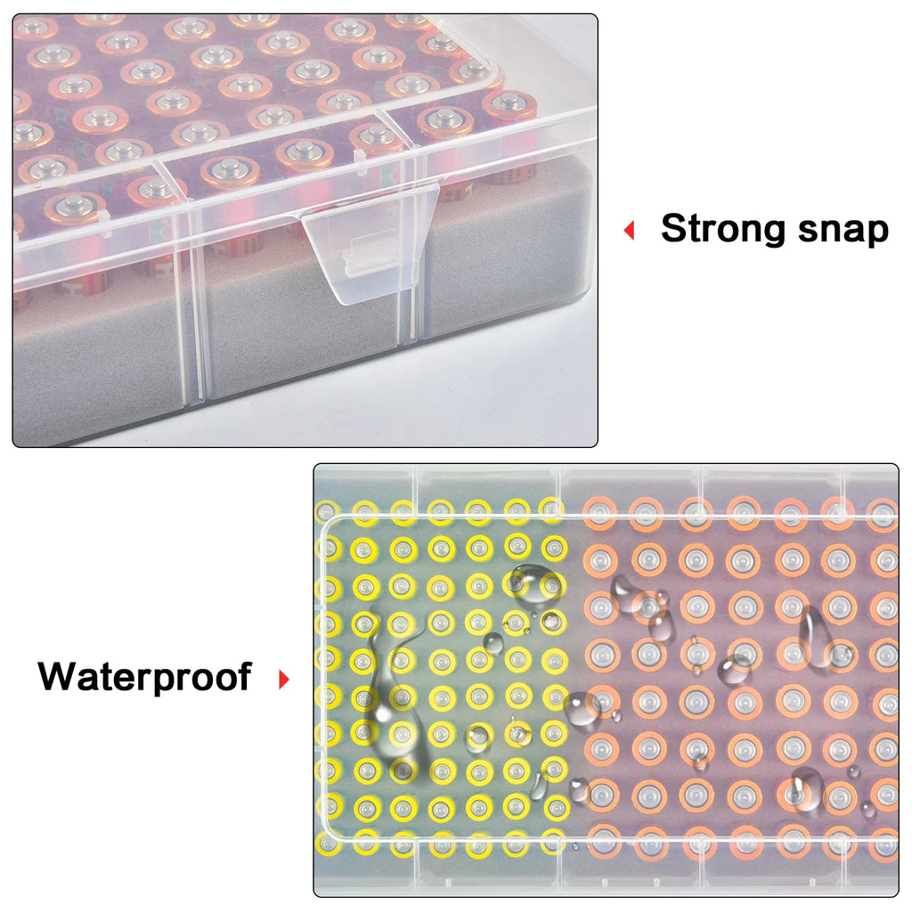 Battery Organizer Case – Stores 134 AA & AAA Batteries