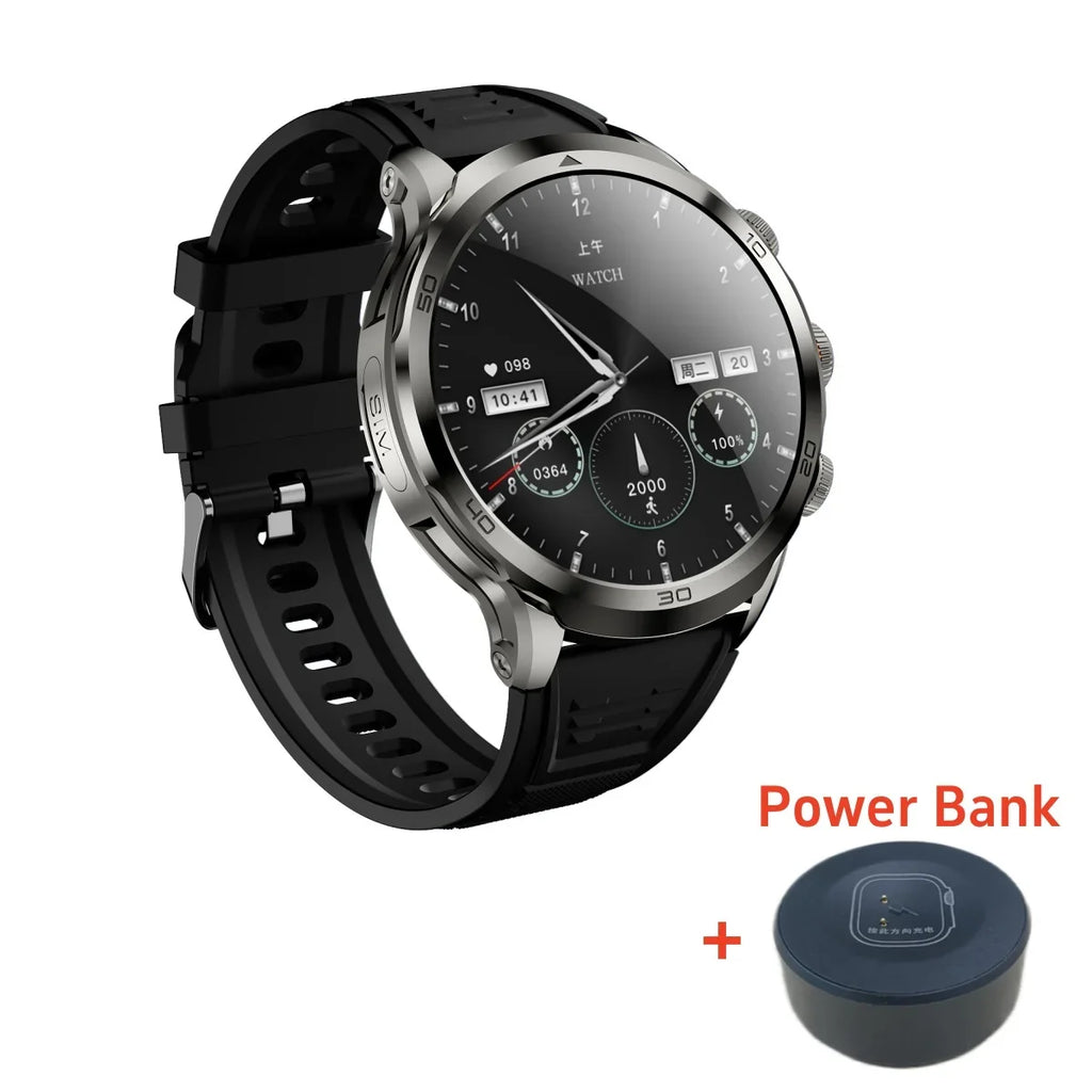 GOLDENSPIKE H19 Android 10 4G Smartwatch GPS AMOLED Camera