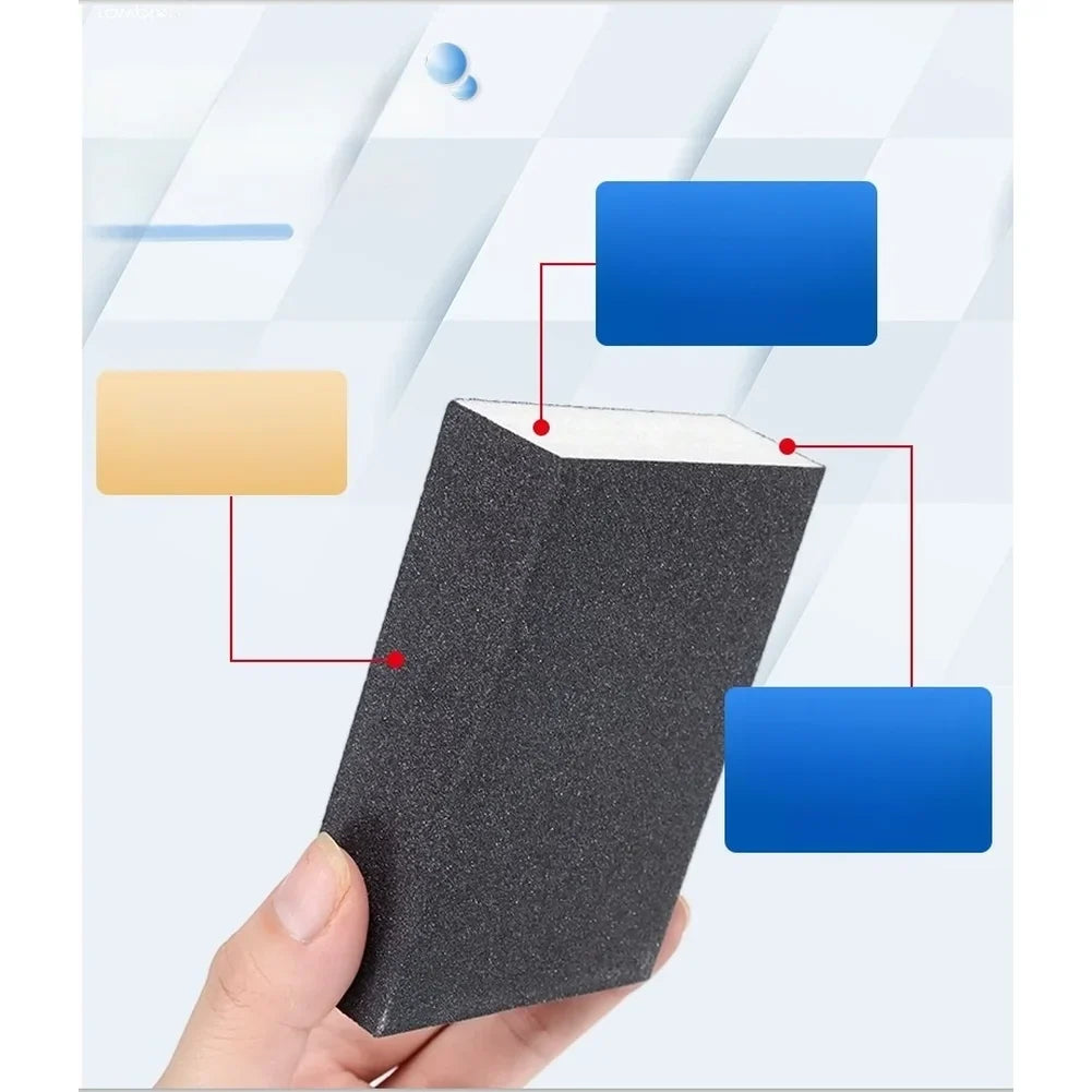 Adjustable Sanding Sponge Block Kit with 60–198cm Extendable Pole