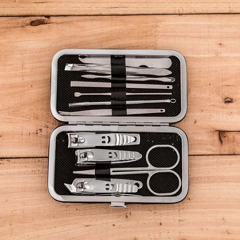 11-Piece Smiley Nail Clipper & Trimmer Set | Stainless Steel