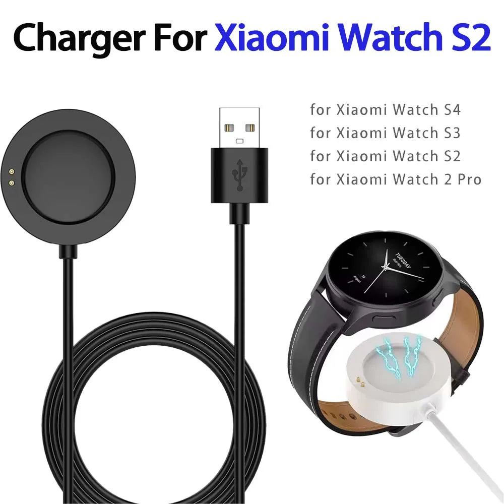 Magnetic USB Charging Cable for Xiaomi Watch 2 S2 S3 S4 2 Pro