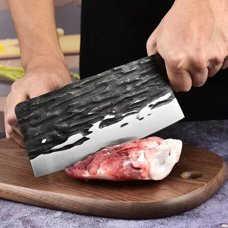 8-Inch Hammer Forged Boning Knife – Stainless Steel Chef Knife