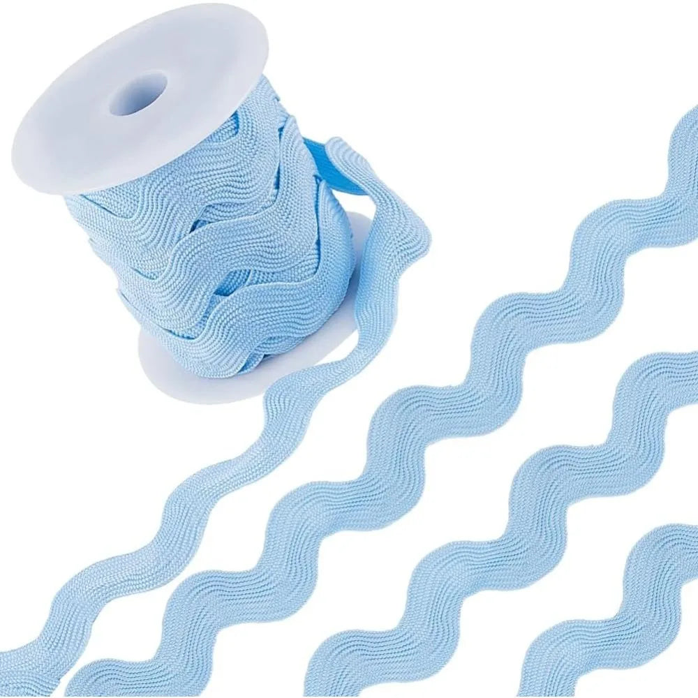 Jumbo Rick Rack Trim 1.34" Ric Rac Ribbon 10 Yards Zigzag