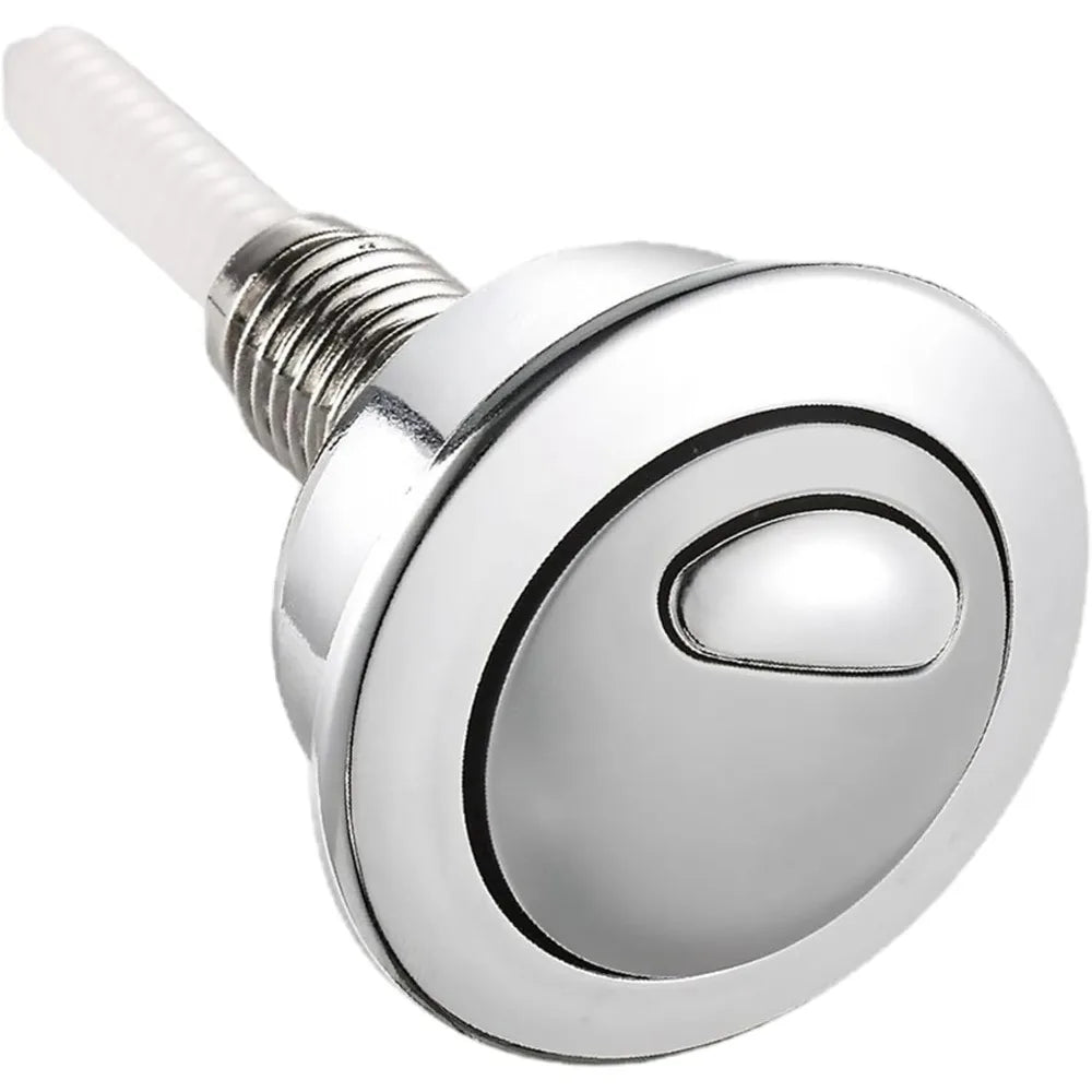 Dual Flush Toilet Push Button ABS Chrome Tank Replacement Kit