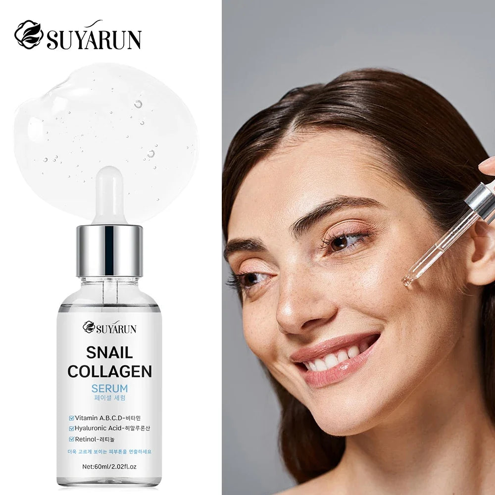 SUYARUN Snail Collagen Serum – Brightening & Hydrating Essence
